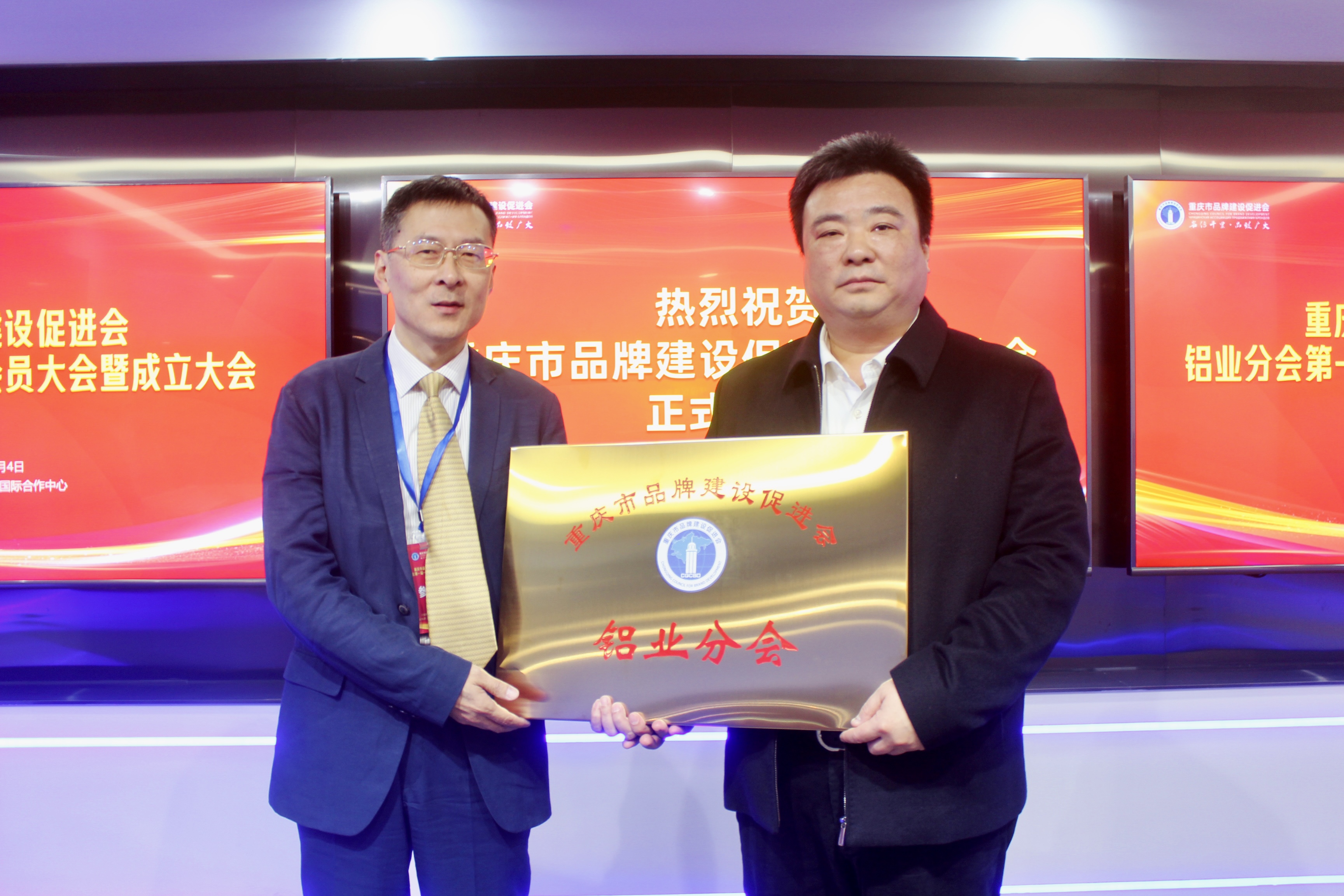 重庆市品牌建设促进会铝业分会4日成立 杨璐当选为第一届理事长
